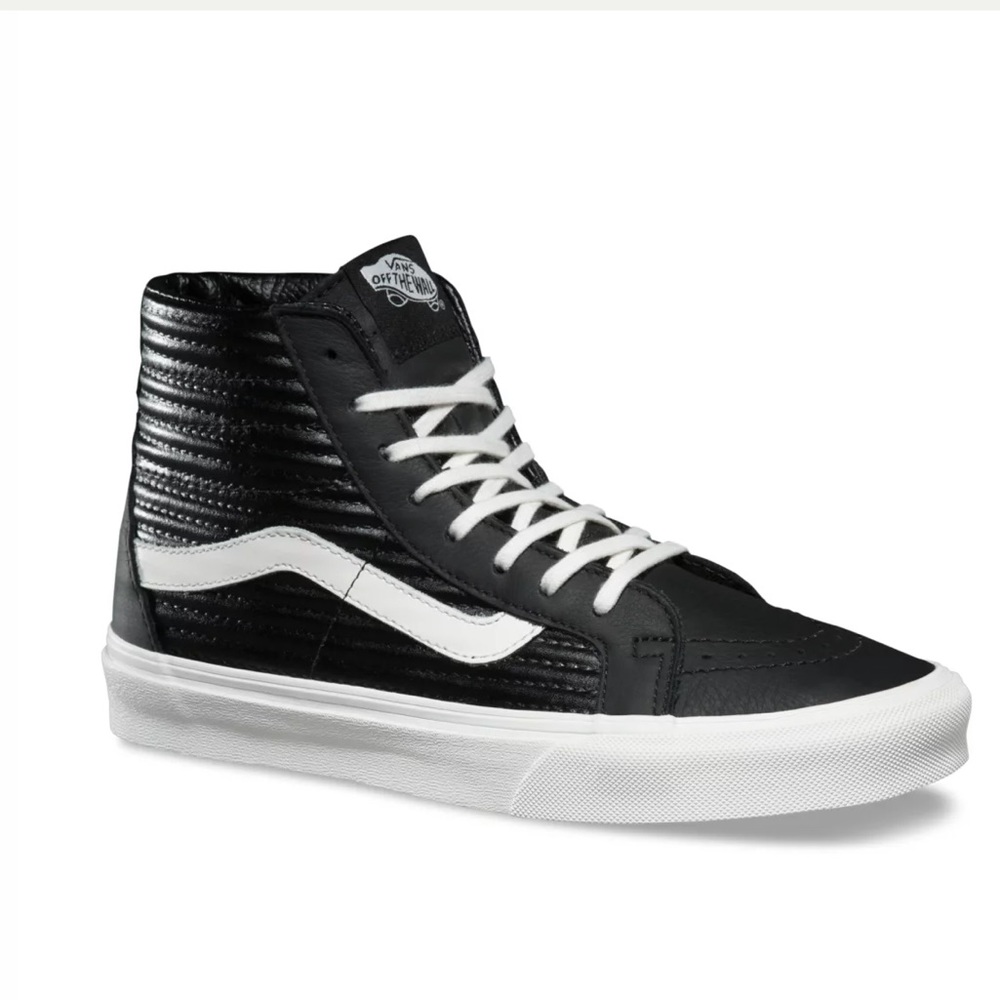 The Vans Moto Leather Sk8-Hi Reissue